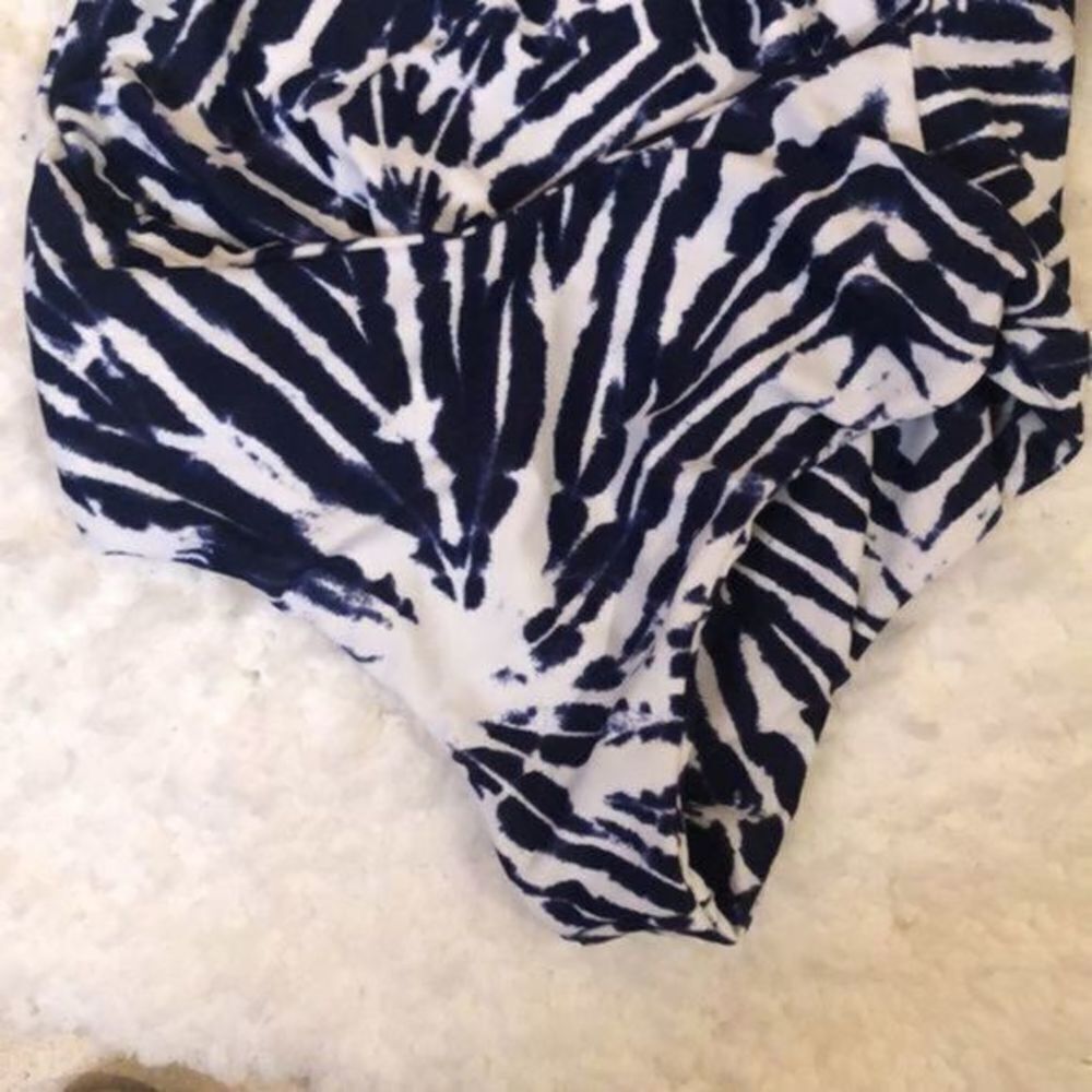 MIKOH moorea macrame one piece tie dye bathing suit - Picture 3 of 11